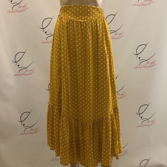 Wishlist Apparel. New with Tag. $49. Size M. Hi/Low Skirt with Flounce. B56 - Picture 1 of 8